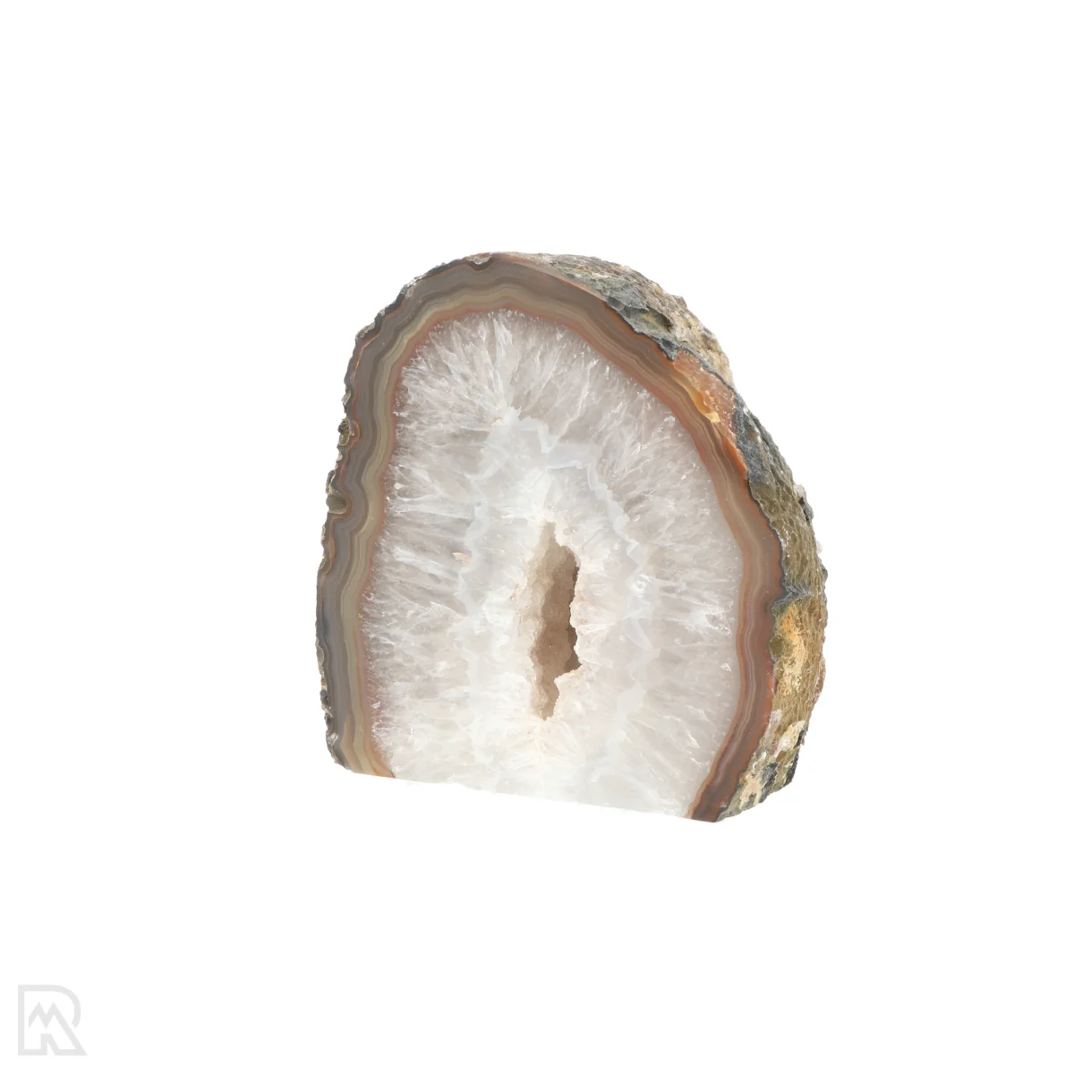 Agaat Geode Cut-base | Q.A 3 Agaat Cut-base uit Braziliƫ met artikelnummer 23096