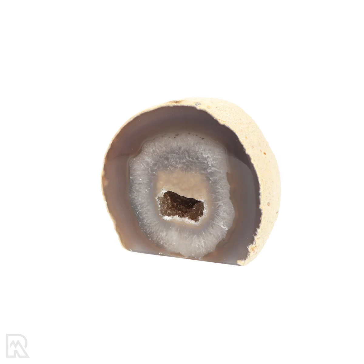 Agaat Geode Cut-base | Q.A 3 Agaat Cut-base uit Braziliƫ met artikelnummer 23098