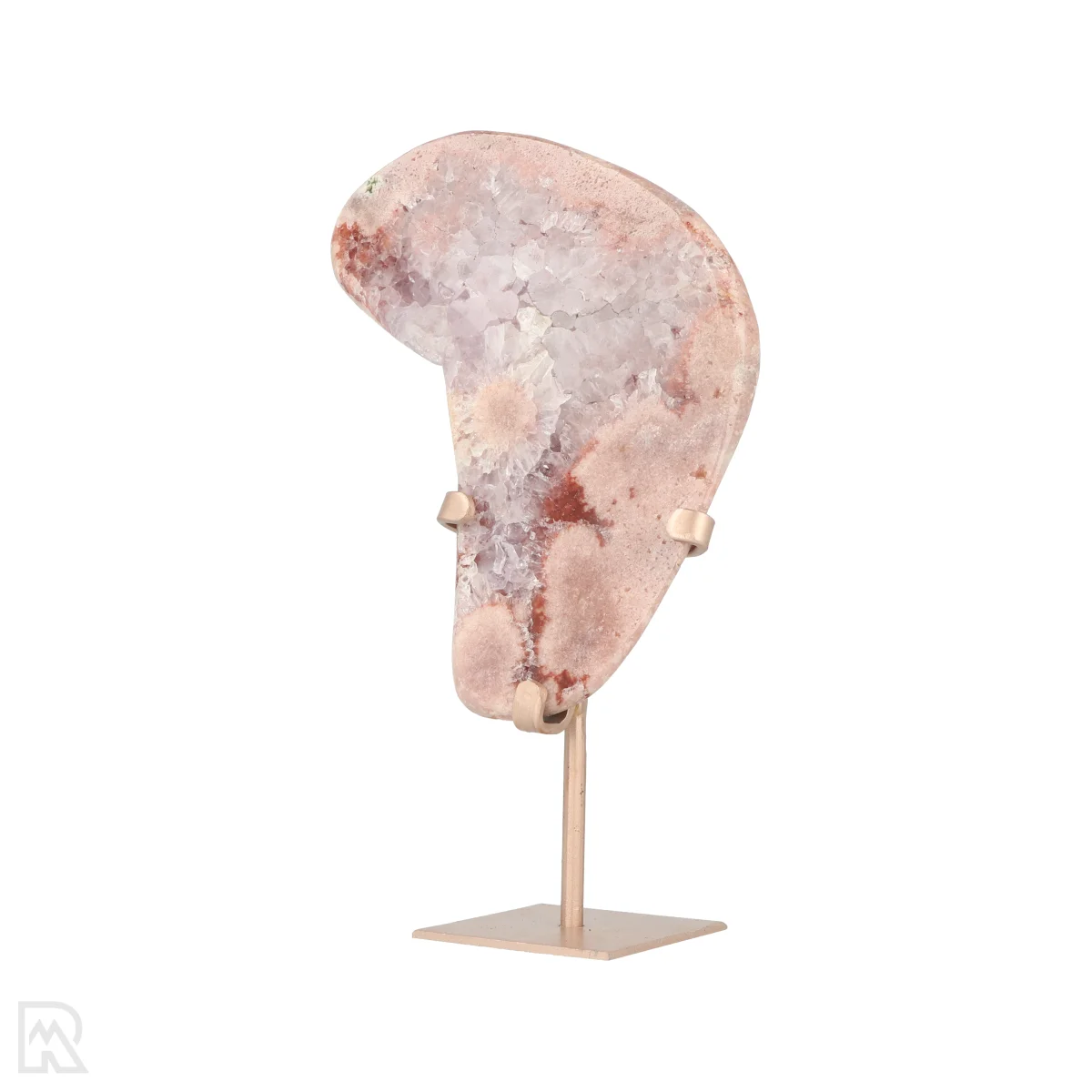 Roze Amethist op RosƩgouden Standaard 3 Amethist op Standaard uit Braziliƫ met artikelnummer 23144