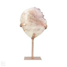 Roze Amethist op Roségouden Standaard