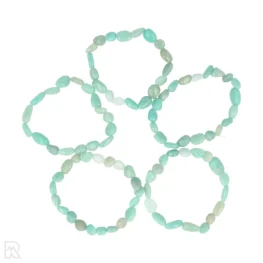 Amazoniet Trommelsteen Armband | 8 - 10 mm