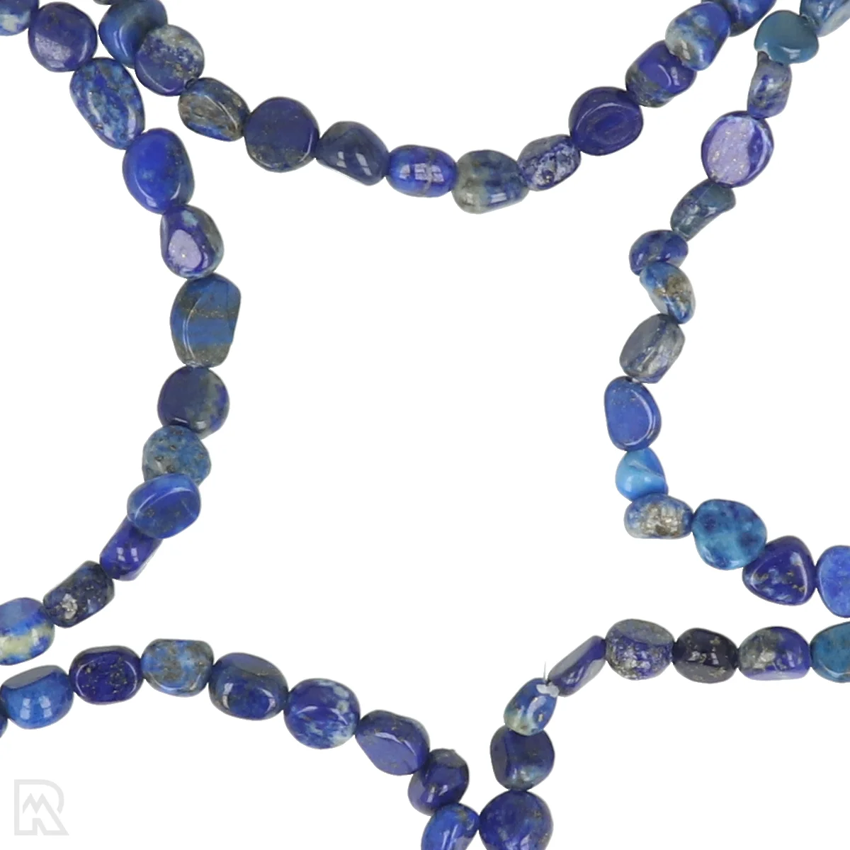 Lapis Lazuli Trommelsteen Armband | 6 - 8 mm 2 Lapis Lazuli Trommelsteen Armband | 6 - 8 mm - Afbeelding 2