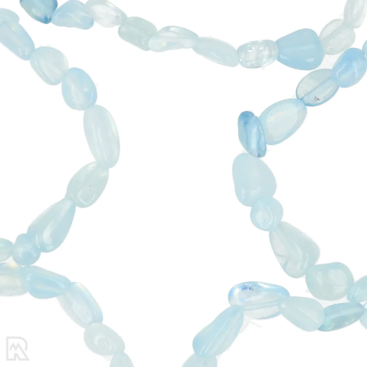 Aquamarijn Trommelsteen Armband | 6 - 8 mm 2 Aquamarijn Trommelsteen Armband | 6 - 8 mm - Afbeelding 2