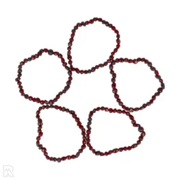 Granaat Trommelsteen Armband | 6 - 8 mm