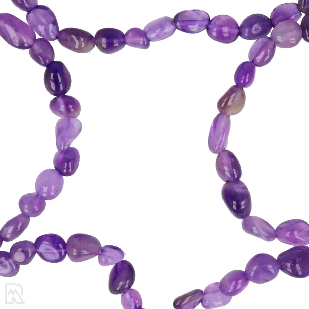 Amethist Trommelsteen Armband | 6 - 8 mm 2 Amethist Trommelsteen Armband | 6 - 8 mm - Afbeelding 2