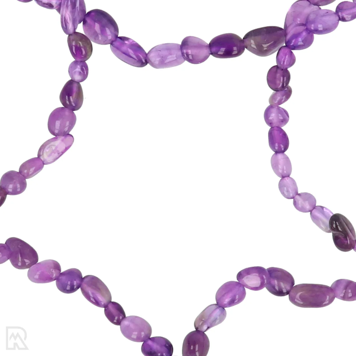 Amethist Trommelsteen Armband | 4 - 6 mm 2 Amethist Trommelsteen Armband | 4 - 6 mm - Afbeelding 2