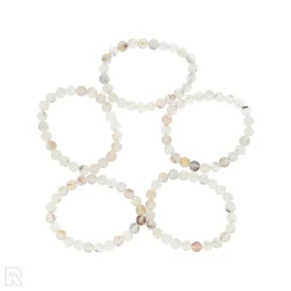 Dendrite Agate Ball Bracelet | 8 mm