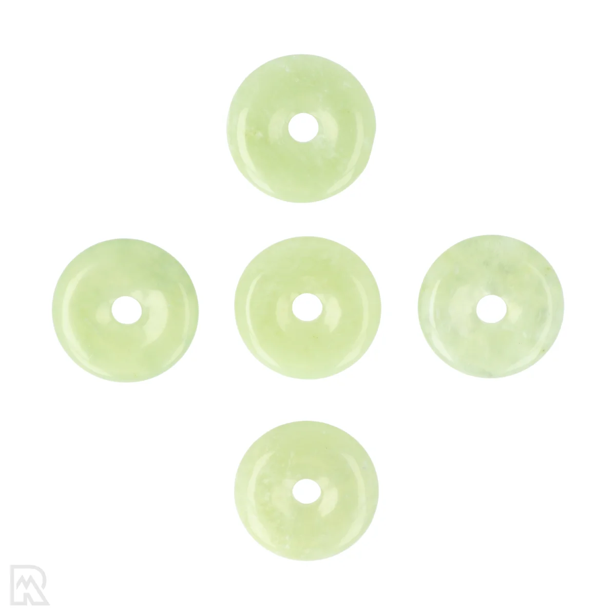 Serpentijn - New Jade Donut | 3 cm 1 Serpentijn - New Jade Donut | 3 cm