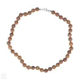 Slangen Jaspis Geknoopte Kralenketting | 8 mm - 45 cm