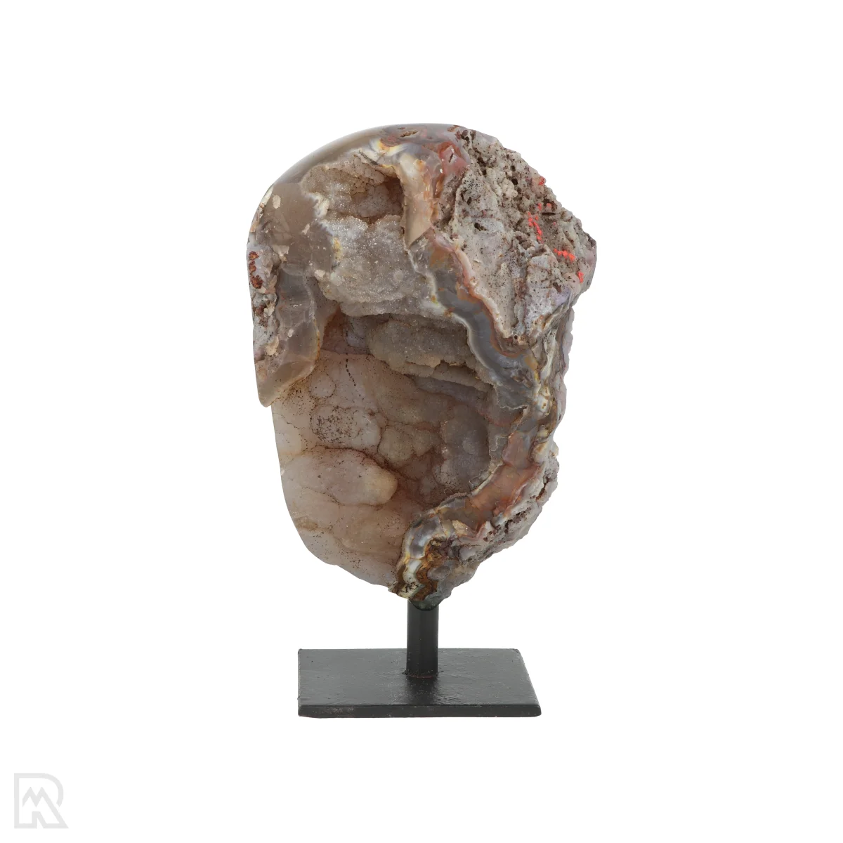Agate Druzy on a Stand 4 Agate Druzy on a Stand from Brazil, item number 23174