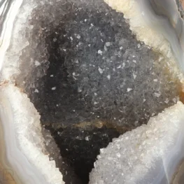 Agate Druzy on a Stand from Brazil, item number 23177