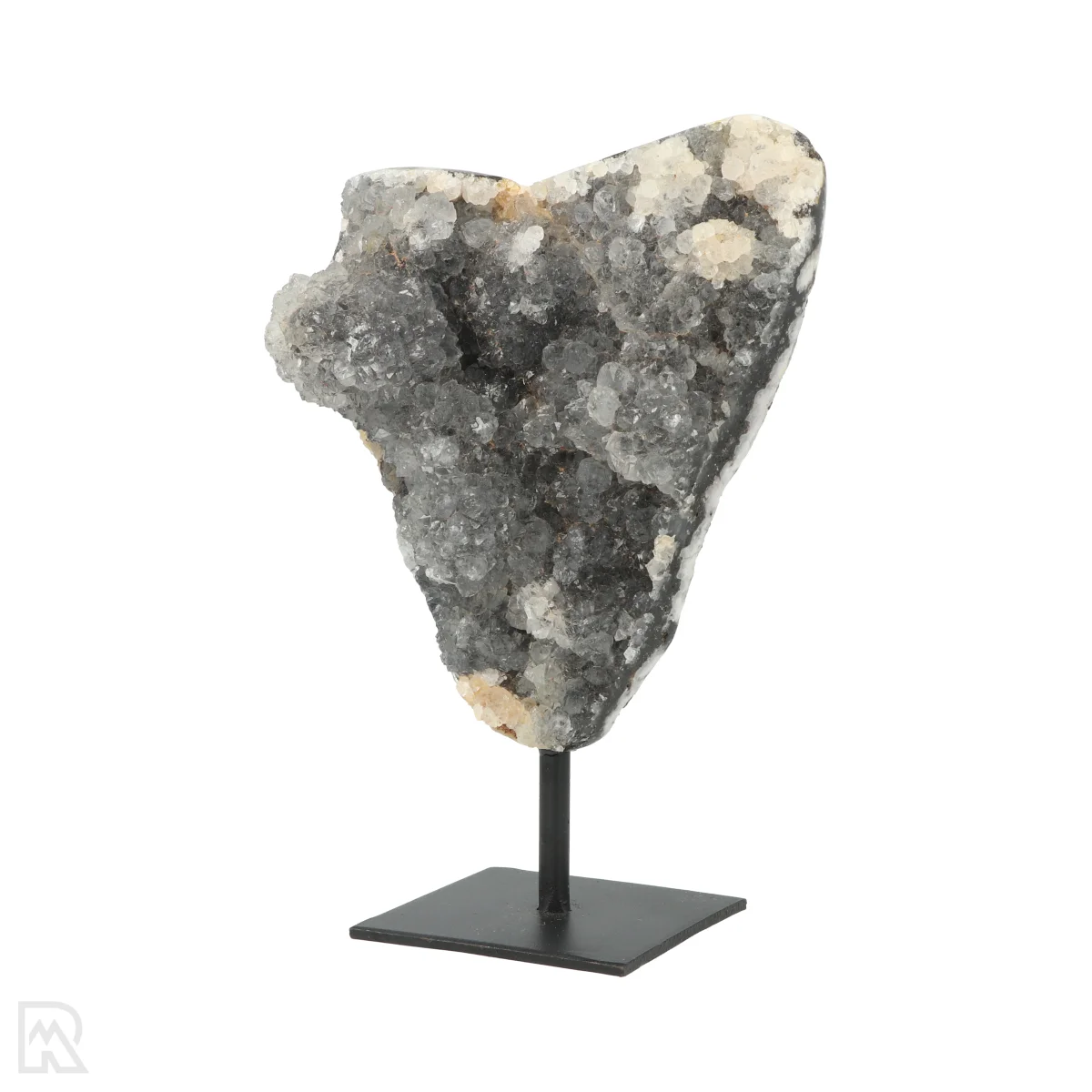 Agate Druzy on Stand 3 Agate Druzy on a Stand from Brazil, item number 23178