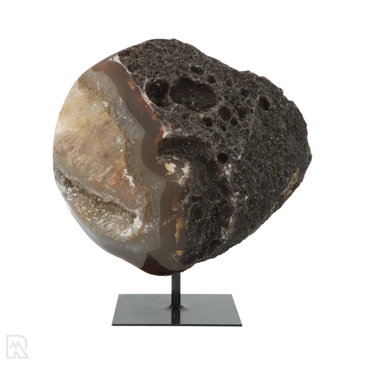 Agate Druzy on a Stand 4 Agate Druzy on a Stand from Brazil, item number 23179