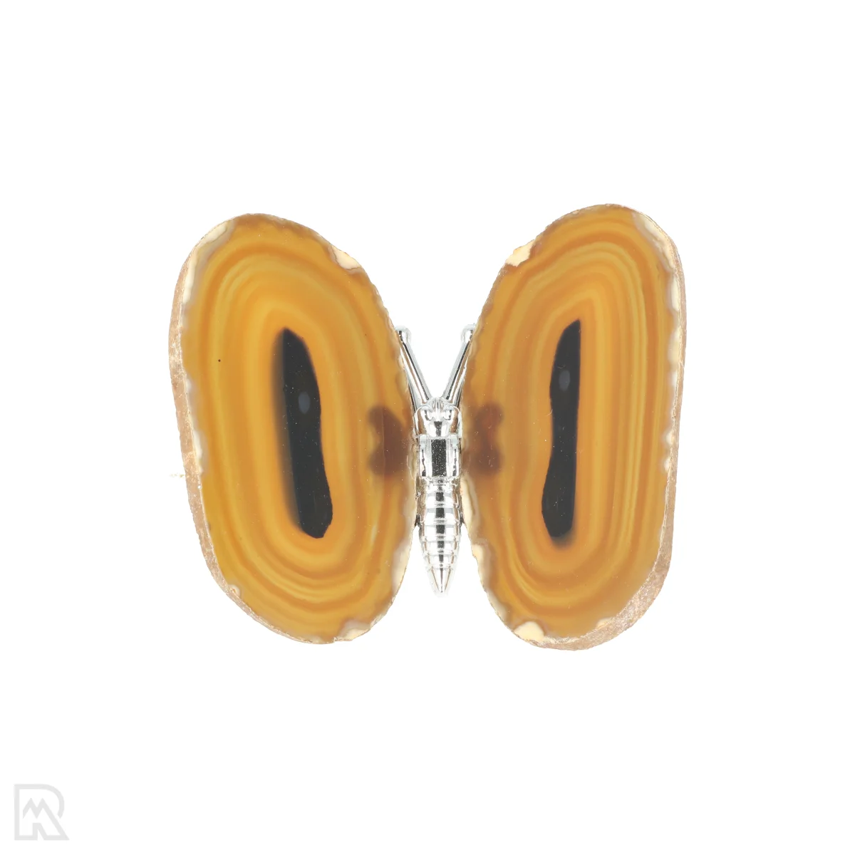 Agaat vlinders | Set van 3 | 1A 4 Agaat-vlinder uit Braziliƫ met artikelnummer 23182