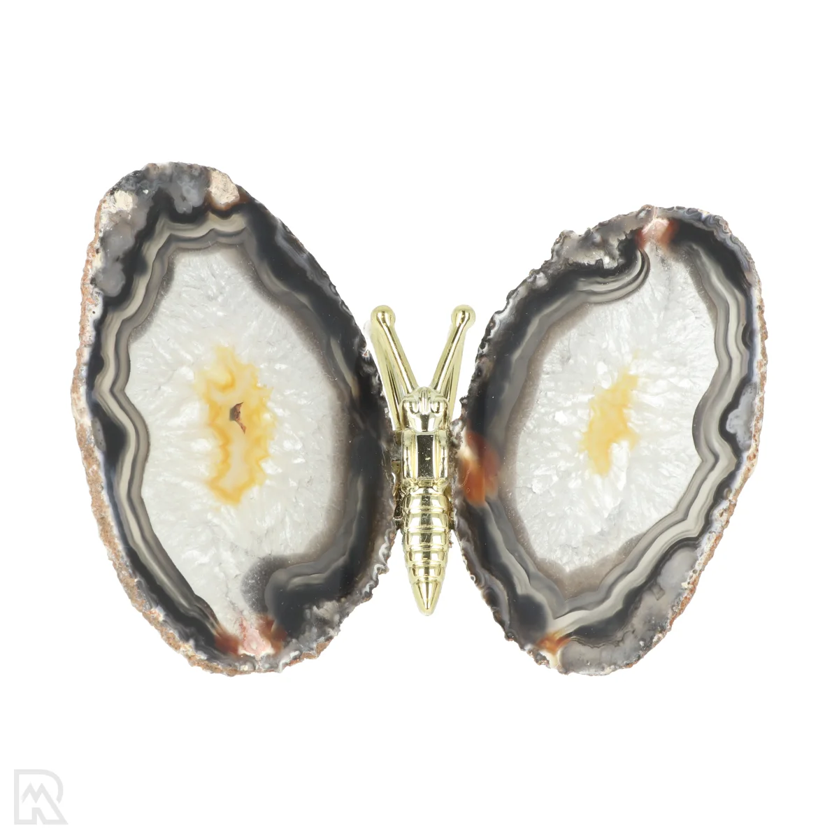 Agaat vlinders | Set van 3 | 1A 4 Agaat-vlinder uit Braziliƫ met artikelnummer 23183