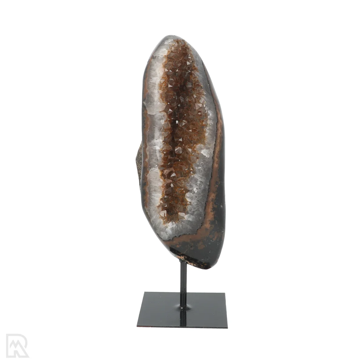 Agate Druzy on Stand 1 Agate Druzy on a Stand from Brazil, item number 23219