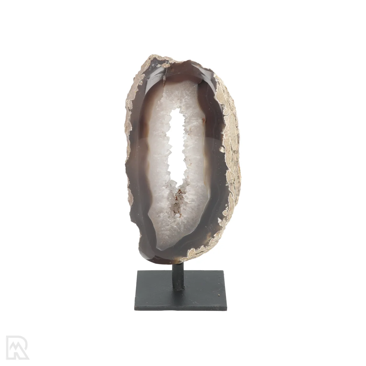 Agate Druzy on Stand 1 Agate Druzy on a Stand from Brazil, item number 23220