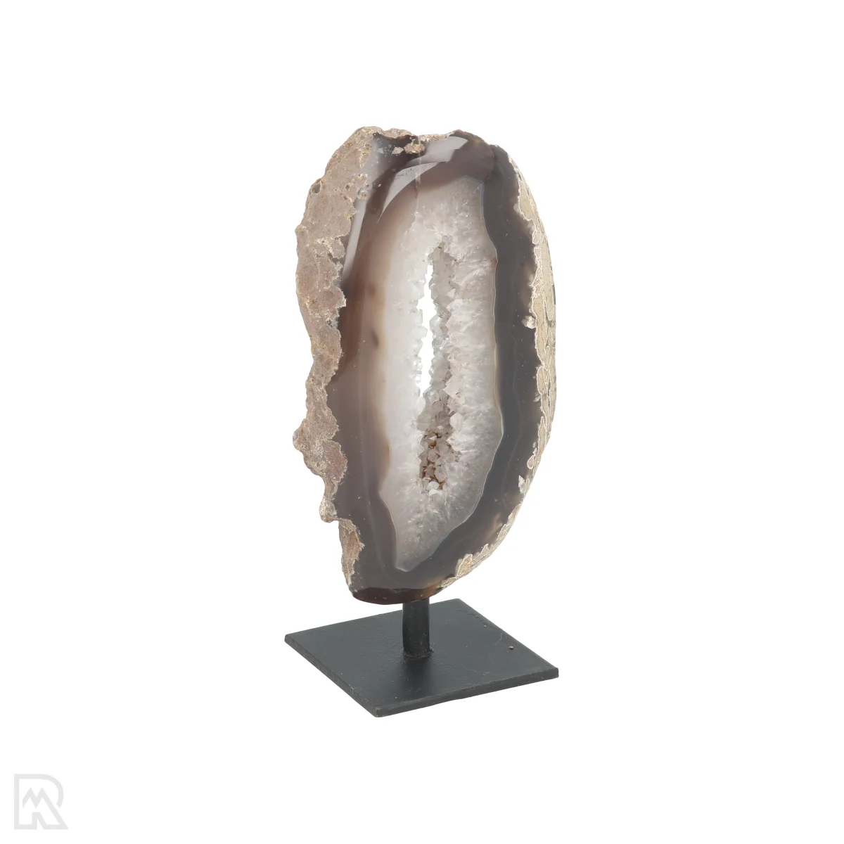 Agate Druzy on Stand 3 Agate Druzy on a Stand from Brazil, item number 23220