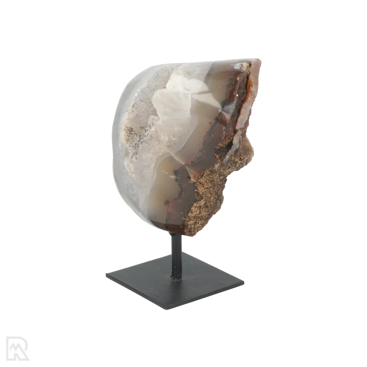 Agaat Druzy Op Standaard 3 Agaat Druzy Op Standaard uit Braziliƫ met artikelnummer 23222
