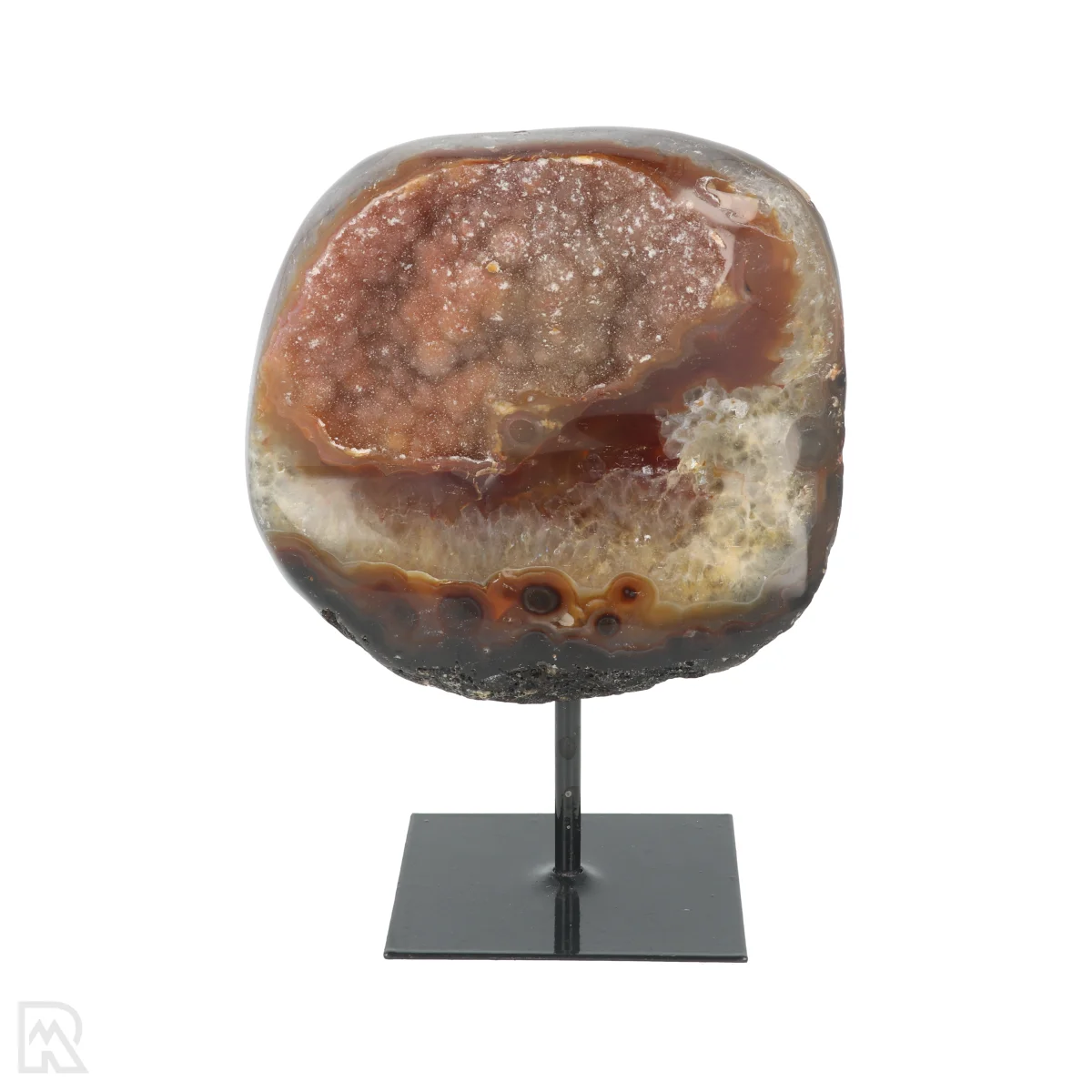 Agaat Druzy Op Standaard 1 Agaat Druzy Op Standaard uit Braziliƫ met artikelnummer 23223