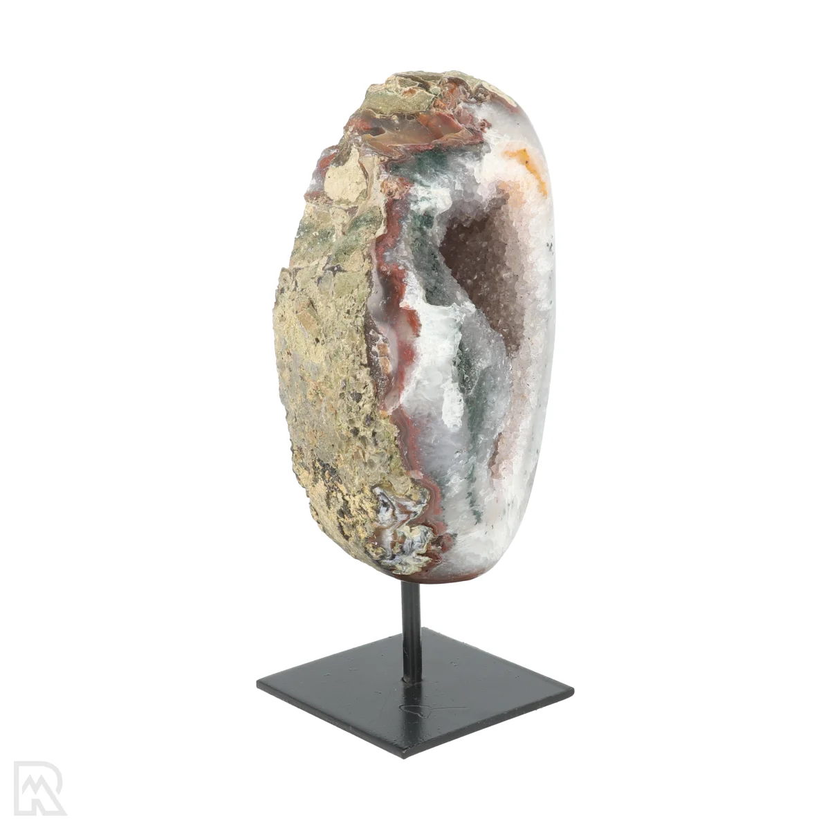 Agaat Druzy Op Standaard 3 Agaat Druzy Op Standaard uit Braziliƫ met artikelnummer 23226