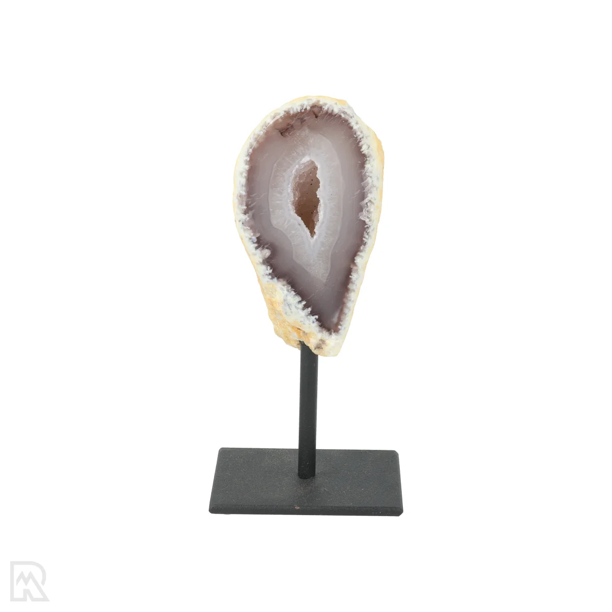 Agaat Geode Op Standaard | S 1 Agaat Geode Op Standaard S uit Braziliƫ met artikelnummer 23344