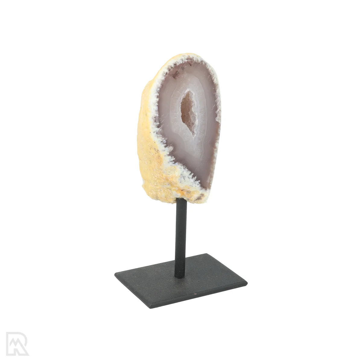 Agaat Geode Op Standaard | S 3 Agaat Geode Op Standaard S uit Braziliƫ met artikelnummer 23344