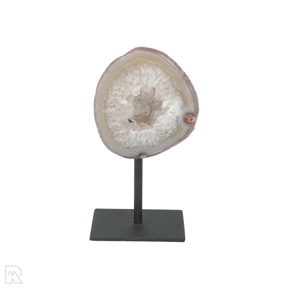 Agaat Geode Op Standaard | S 1 Agaat Geode Op Standaard S uit Braziliƫ met artikelnummer 23349