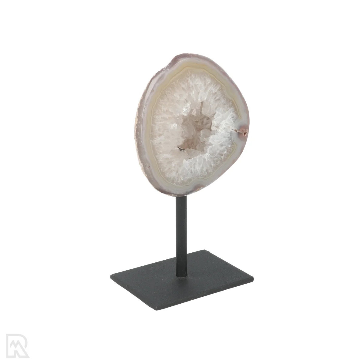 Agaat Geode Op Standaard | S 3 Agaat Geode Op Standaard S uit Braziliƫ met artikelnummer 23349