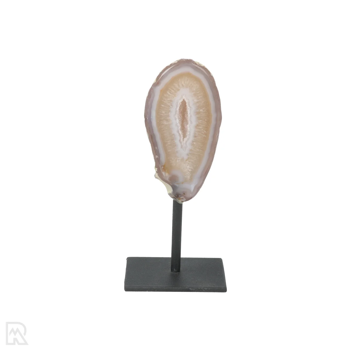Agaat Geode Op Standaard | S 1 Agaat Geode Op Standaard S uit Braziliƫ met artikelnummer 23350