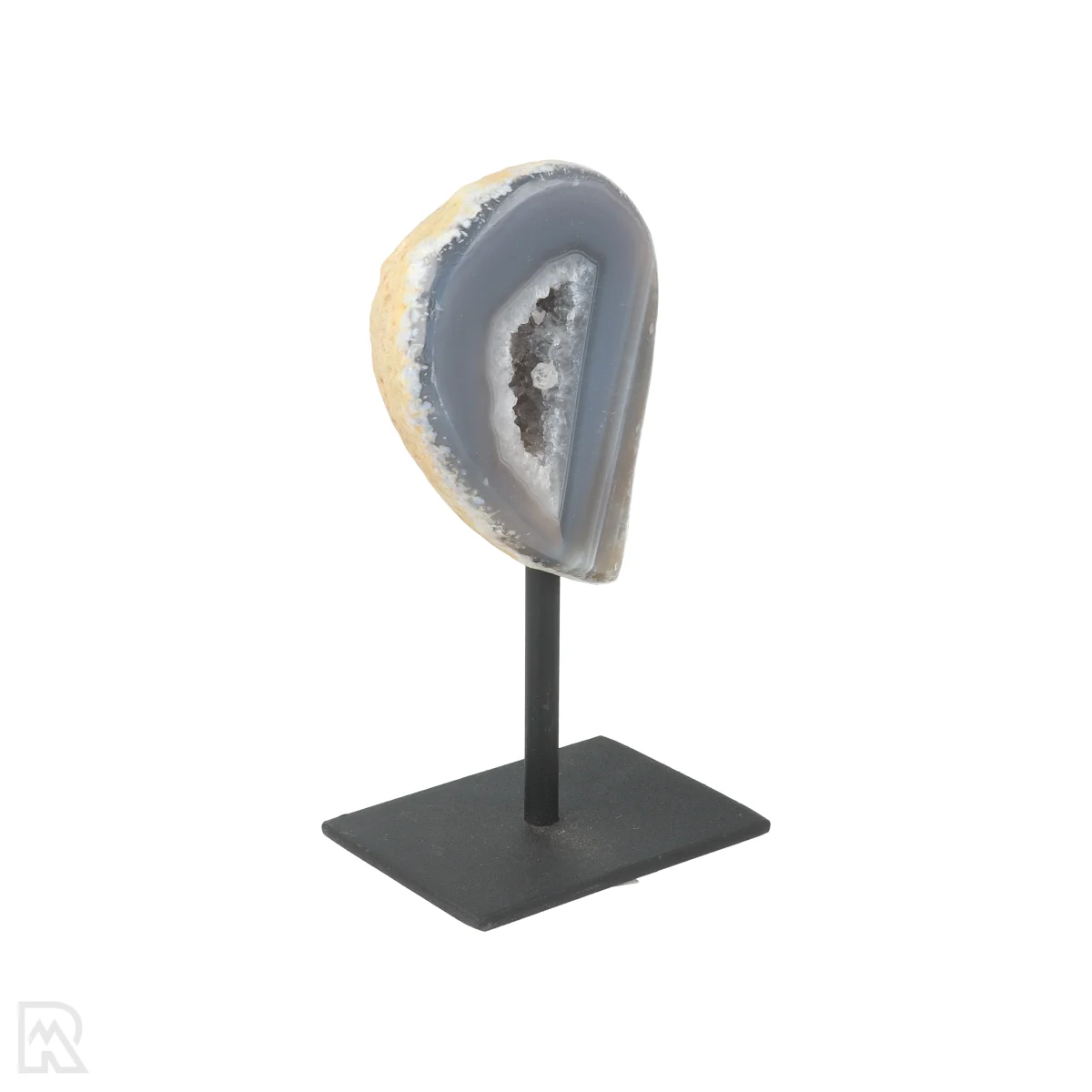 Agaat Geode Op Standaard | S 3 Agaat Geode Op Standaard S uit Braziliƫ met artikelnummer 23351