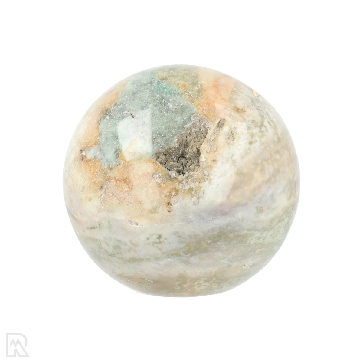 Ozean Jaspis Kugel 1 Oceaan Jaspis Bol uit Madagaskar met artikelnummer 23378