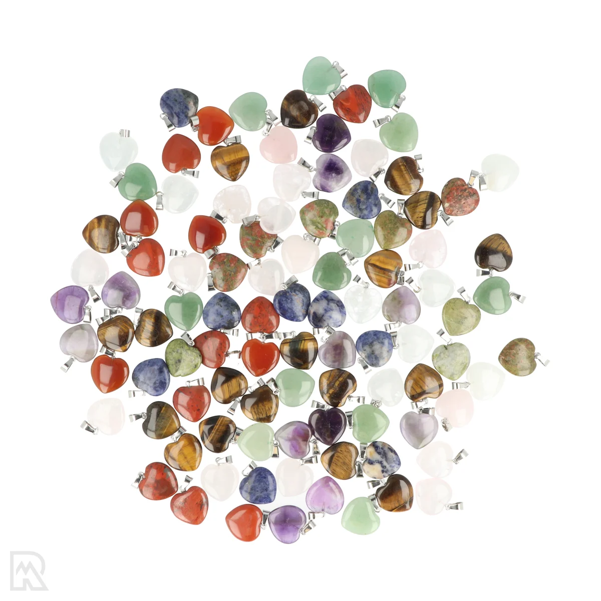 Hart hanger Mix zak | 2 cm 1 Hart hanger Mix zak | 2 cm